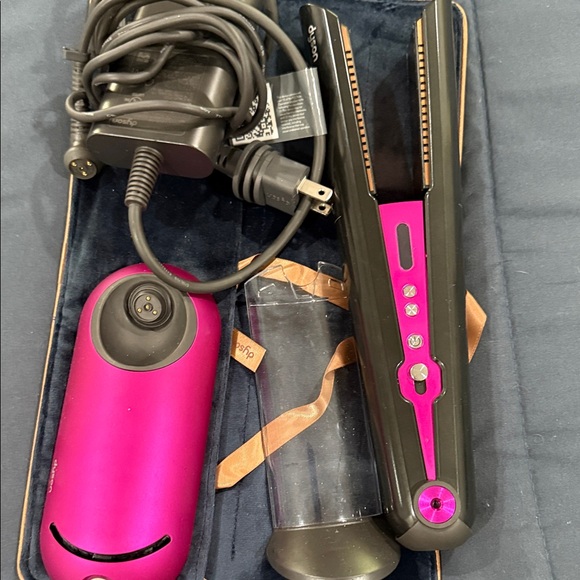 Dyson Pink and Black Hair Styling Set